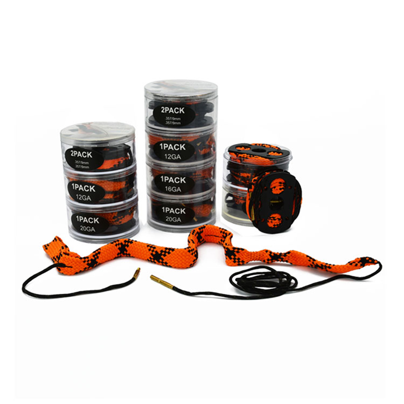 총 청소 보어 로프 스네이크 다층 팩