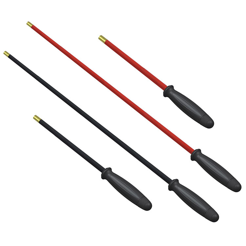 플라스틱 손잡이 빠른 회전 Pvc 강철 총 청소 막대