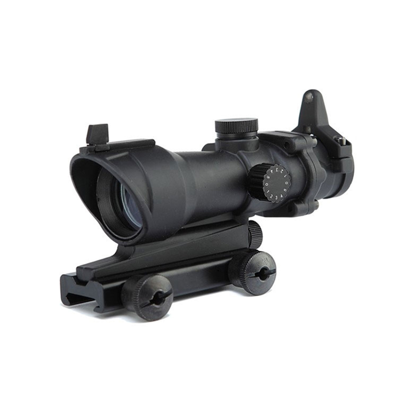 전술 사냥 1X32 ACOG M1 중국 빨간색 녹색 점 시력 빨간색 점 시력 소총 범위 20mm QD 마운트