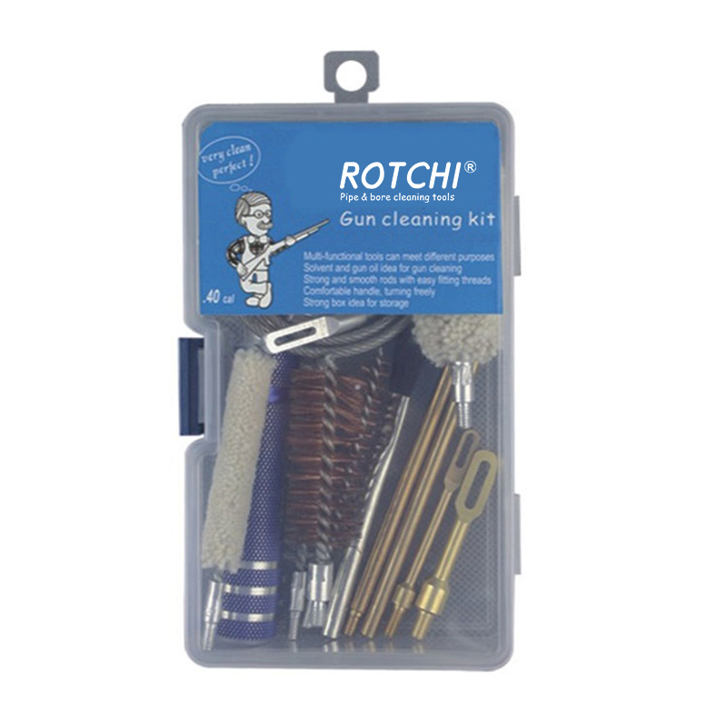 범용 총 청소 키트 플라스틱 상자 포장